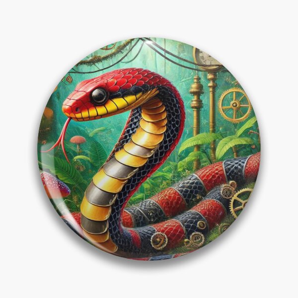Item preview, Steampunk False Coral Snake designed and sold by Sillytoe.