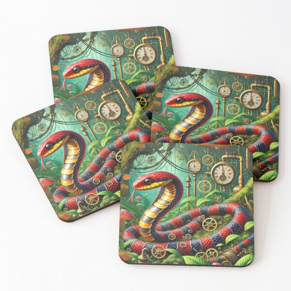Item preview, Steampunk False Coral Snake designed and sold by Sillytoe.