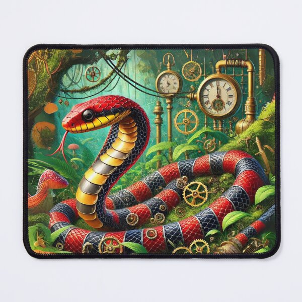 Item preview, Steampunk False Coral Snake designed and sold by Sillytoe.