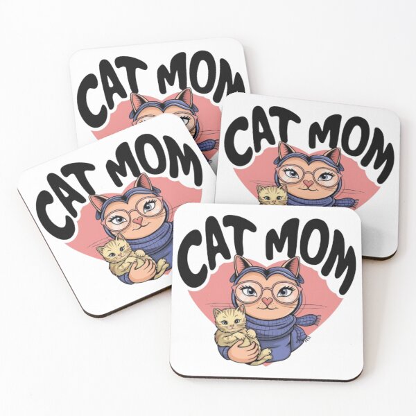 Item preview,   a CATMOM cute stylish tshirt, celebrate special bond between a cat and her human designed and sold by idizayilstore.