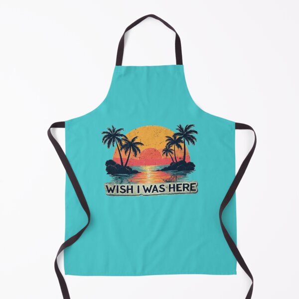 Item preview, Wish I Was Here: Badass Tropical Sunset – Bold Retro Vibes, Savage Island Escape designed and sold by tronictees.