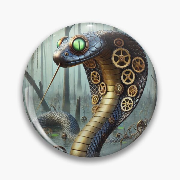 Item preview, Steampunk False Water Cobra designed and sold by Sillytoe.