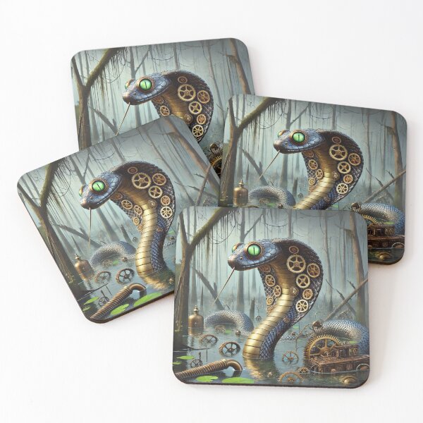 Item preview, Steampunk False Water Cobra designed and sold by Sillytoe.