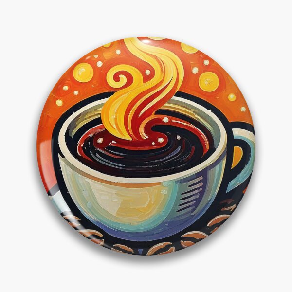 Artikelvorschau, Malerei mit heißem Kaffee entworfen und verkauft von ArtFactoryAI.
