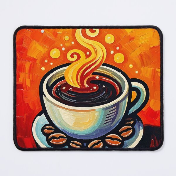 Item preview, Hot Coffee Painting designed and sold by ArtFactoryAI.