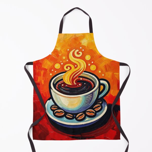 Item preview, Hot Coffee Painting designed and sold by ArtFactoryAI.