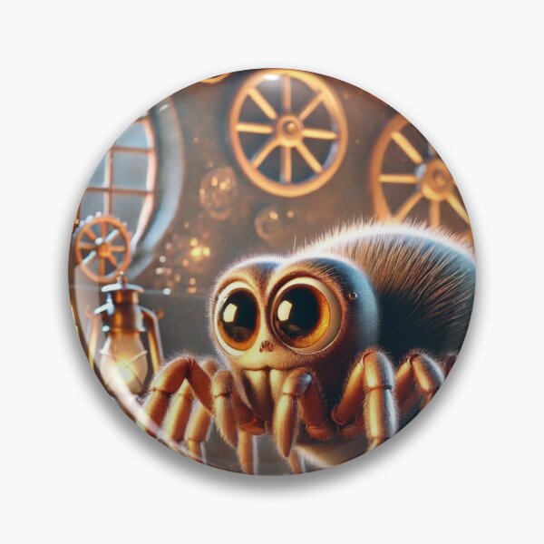 Item preview, Steampunk False Widow Spider designed and sold by Sillytoe.