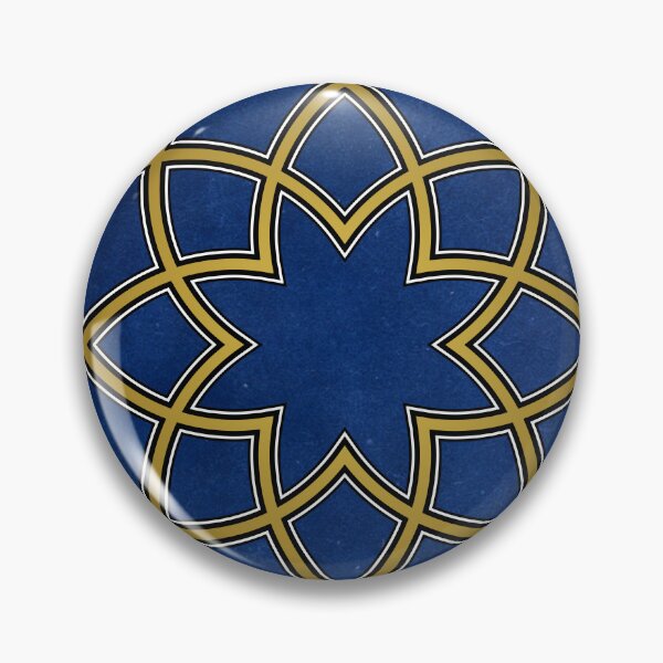 Item preview, Aqsunqur curvilinear geometric pattern designed and sold by mathemartiste.
