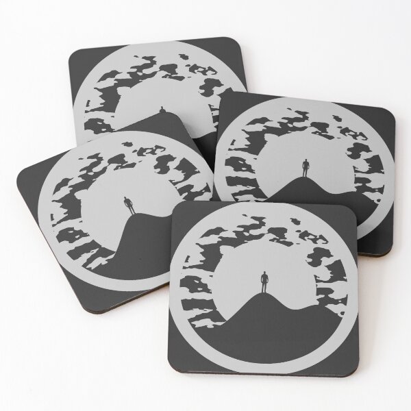 Item preview, MOUNTAIN SILHOUETTE (white background - for dark background - no text) designed and sold by pushuptaxstore.