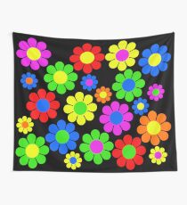 Tela decorativa Hippy Flower Daisy Spring Pattern