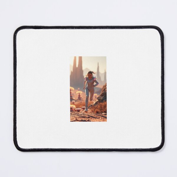 Item preview, Girl running on a distant planet designed and sold by Ganador96.