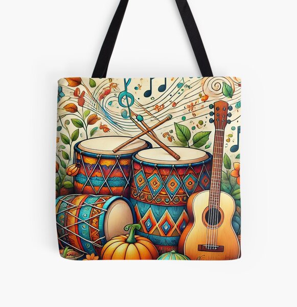 Item preview, Colorful African Musical instruments,   African artwork, Mud art, Black Art, Roots artwork designed and sold by Afrocarribe.