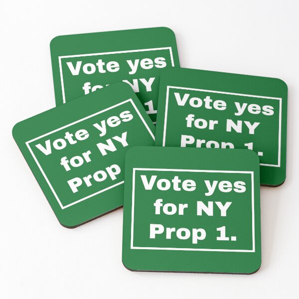 Item preview, Vote for New York prop one.  designed and sold by Rachel the Artist .