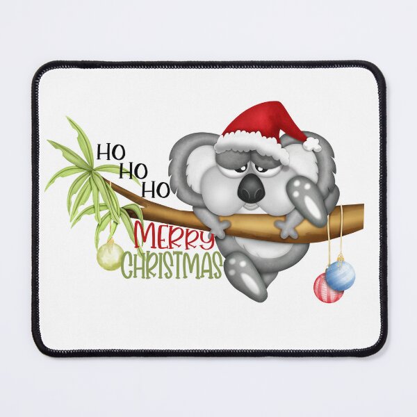 Item preview, Ho ho ho Merry Christmas koala designed and sold by roundowl.