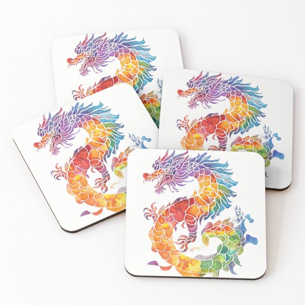 Item preview, Rainbow Dragon Guardian: Spirit of Colors designed and sold by shirley80935.