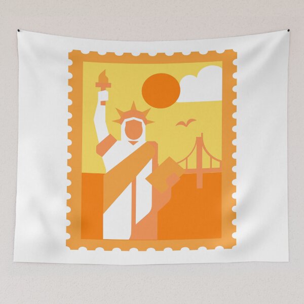Item preview, Travel postage stamp designed and sold by broadwaygirl142.