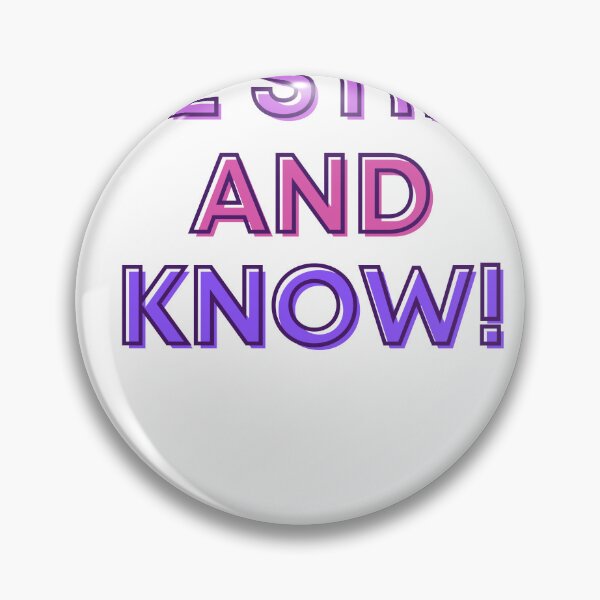 Item preview, Be Still And Know, Typography  designed and sold by Kamzzi.