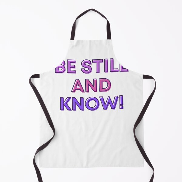 Item preview, Be Still And Know, Typography  designed and sold by Kamzzi.