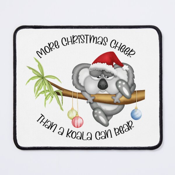 Item preview, More Christmas cheer than a koala can bear designed and sold by roundowl.