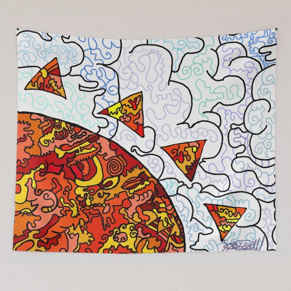 Item preview, Radiant Sun in the Clouds designed and sold by Zeddessay.