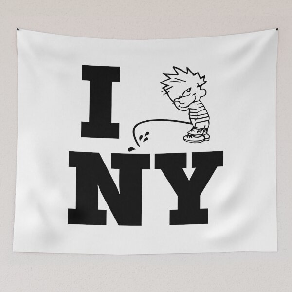 Item preview, Calvin Pissing on NY designed and sold by ChickenFund.