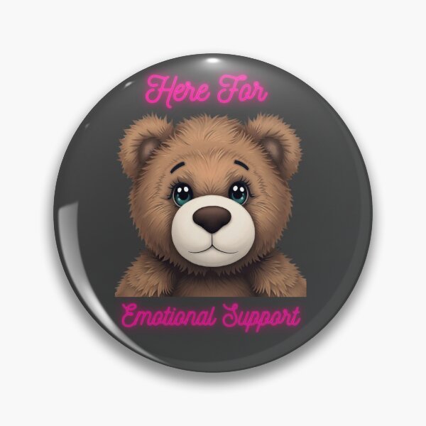 Item preview, Emotional Support Bear designed and sold by sarcasm84.