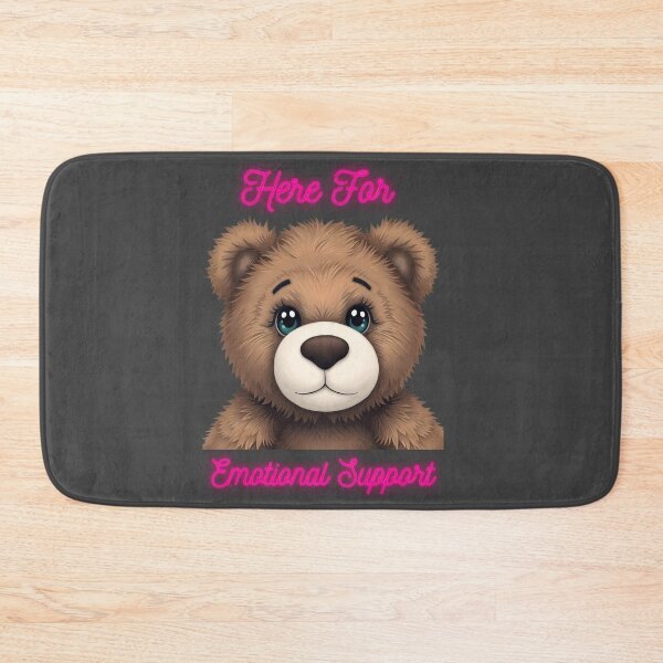 Item preview, Emotional Support Bear designed and sold by sarcasm84.
