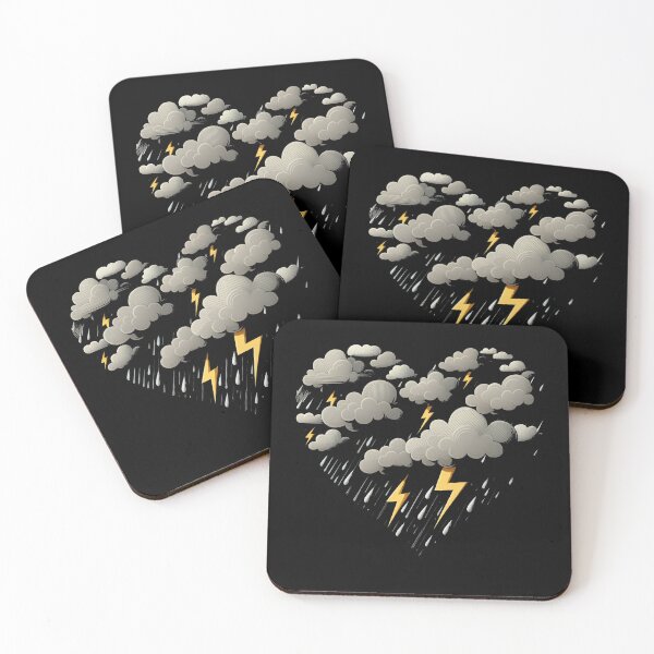 Item preview, Stormy Clouds Illustration Storm designed and sold by studiopekepeke.