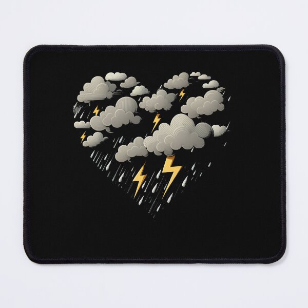 Item preview, Stormy Clouds Illustration Storm designed and sold by studiopekepeke.