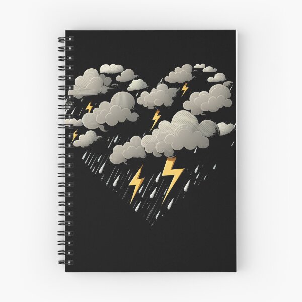 Item preview, Stormy Clouds Illustration Storm designed and sold by studiopekepeke.