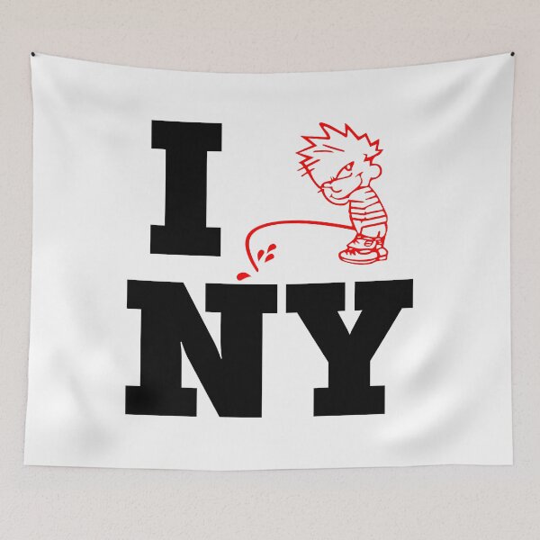 Item preview, Calvin Pissing on NY designed and sold by ChickenFund.