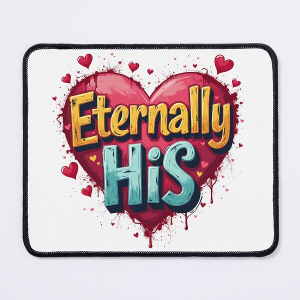 Item preview, Eternally His, Heart Art designed and sold by Faithloveshop.