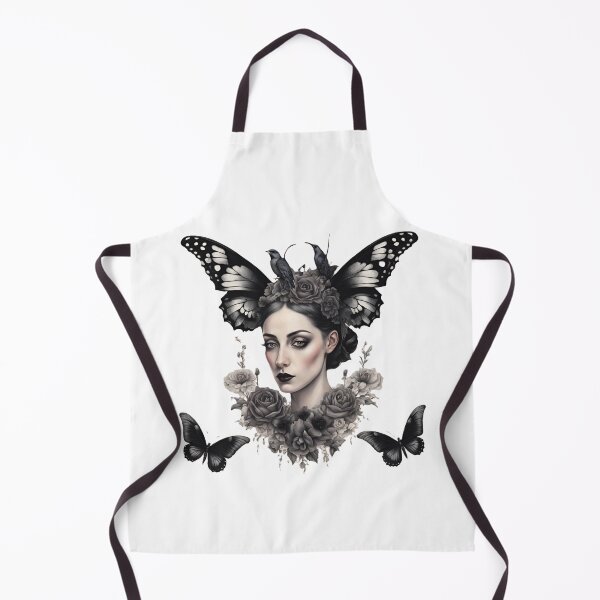 Item preview, "Good Maleficent"  "bird horns" butterfly and bunch of flowers designed and sold by Atarac.