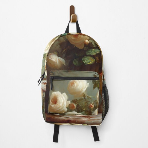 Item preview, Vintage Painting of a elegant roses in the vase,bouquet  designed and sold by adlydesigns.