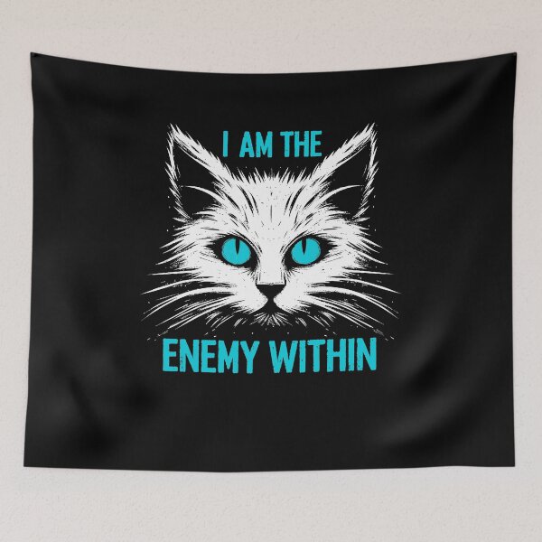 Item preview, I Am The Enemy Within - Cat Harris 2024 designed and sold by varioarts.