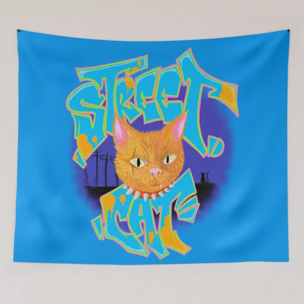 Item preview, Street Cat Graffiti Design designed and sold by EZPAINT.