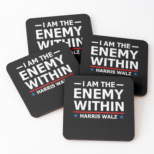 Item preview, I Am The Enemy Within - Harris Walz 2024 designed and sold by varioarts.