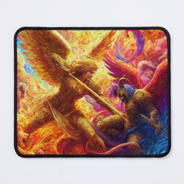 Item preview, Colorful Celestial Conflict Abstract Painting designed and sold by Nostalgia Busters.