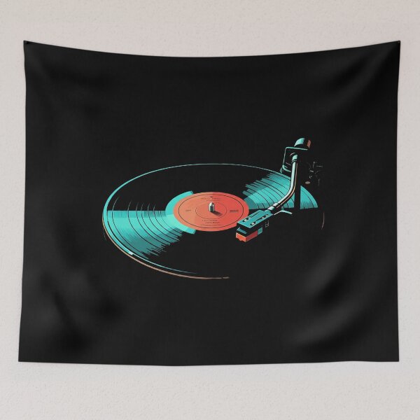 Item preview, Vinyl Record Retro Music Vintage Disc Jockey Gift For Dj  designed and sold by studiopekepeke.