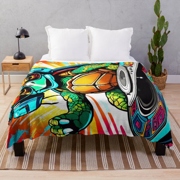 Item preview, DJ divertido de fiesta de tortugas designed and sold by TheArtOfPat.