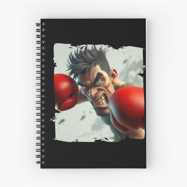 Item preview, Fierce Boxer Ready to Fight with Determined Expression designed and sold by Hungry-Murphy.