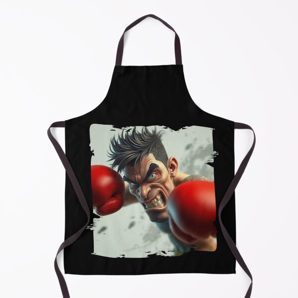 Item preview, Fierce Boxer Ready to Fight with Determined Expression designed and sold by Hungry-Murphy.