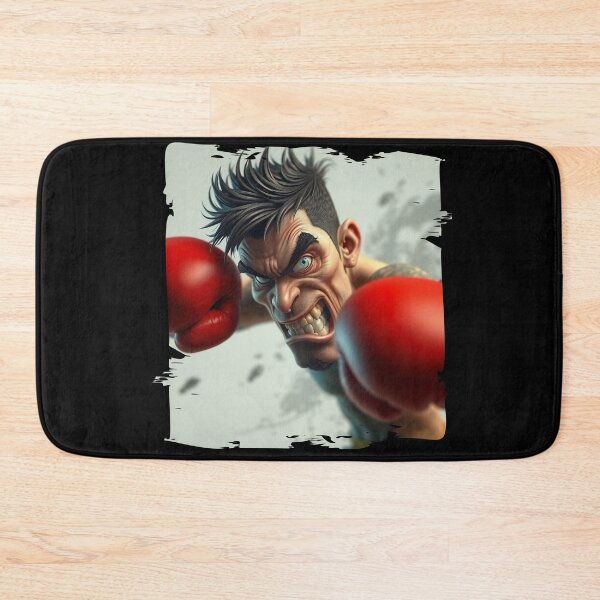Item preview, Fierce Boxer Ready to Fight with Determined Expression designed and sold by Hungry-Murphy.