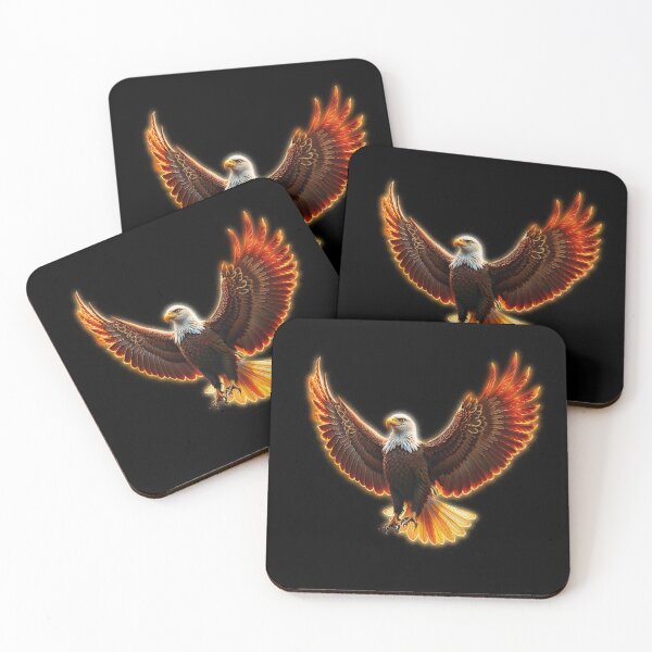 Item preview, Blazing Eagle designed and sold by LevonsCrazyArt.