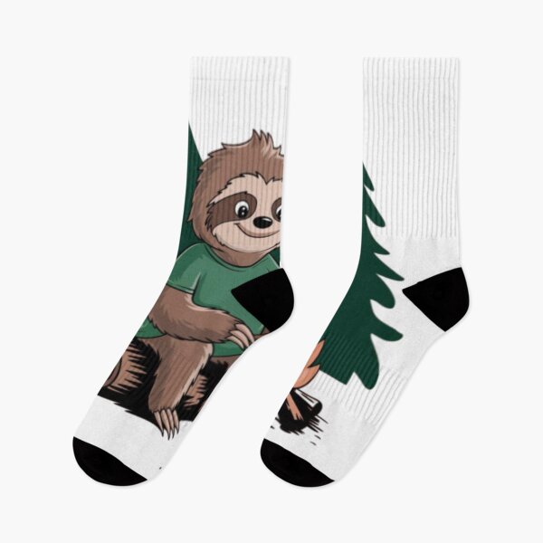 Item preview, CUTE CAMPFIRE SLOTH . designed and sold by Obinne.