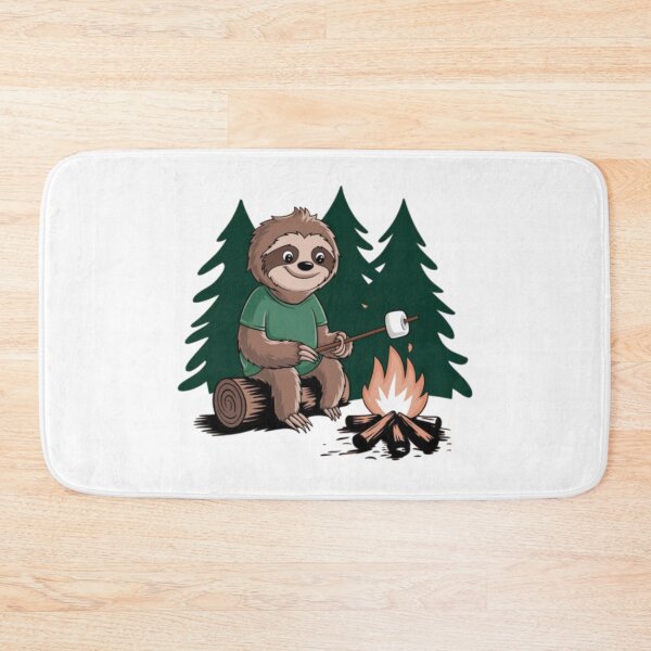 Item preview, CUTE CAMPFIRE SLOTH . designed and sold by Obinne.