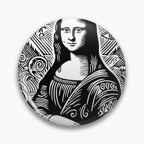 Item preview, Eternal Smile: Mona Lisa Woodcut Edition designed and sold by Carocas20.