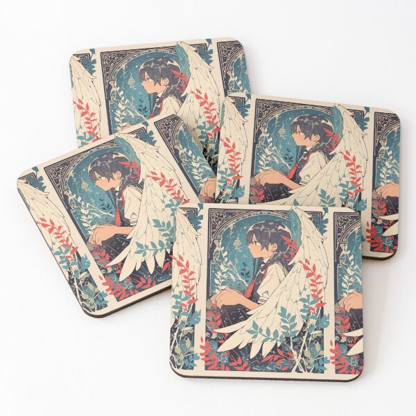 Aperçu de l'œuvre Carte de tarot animée « L'Ange » créée et vendue par MendaciousMina.