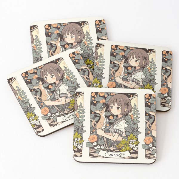 Aperçu de l'œuvre Carte de tarot animée « Courage » créée et vendue par MendaciousMina.