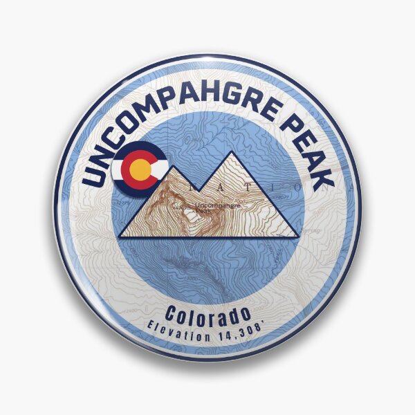 Item preview, Colorado Mountain Sunset Map - Uncompahgre Peak designed and sold by Willz Designz.